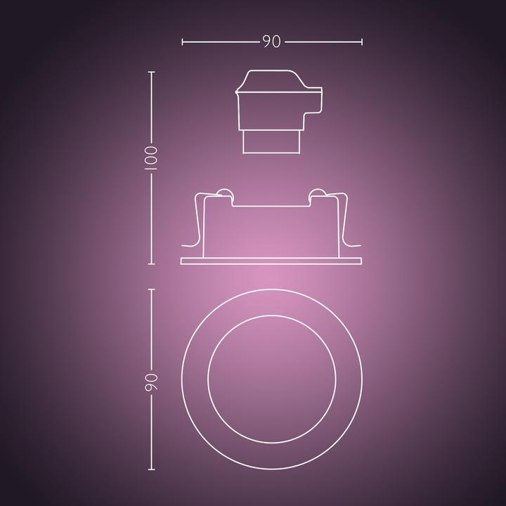 Immagine prodotto Philips Hue Centura Base (350 lm, GU10)