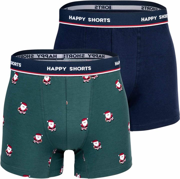 Immagine prodotto Happy shorts Boxer Casual Vestibilità comoda (XXL, Confezione da 2)