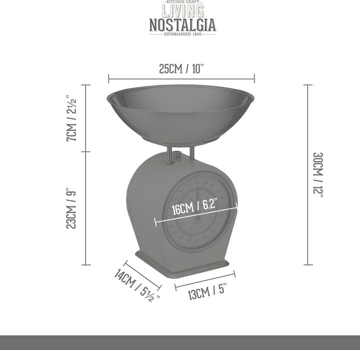 Actual product image Living Nostalgia Kitchen scales