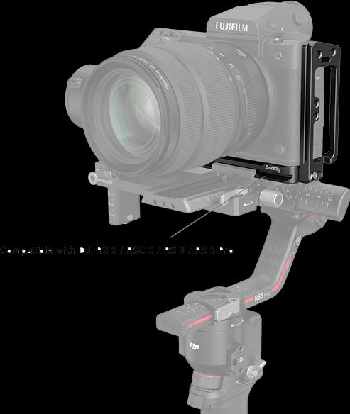 Image du produit SmallRig Support en L dédié pour FUJIFILM GFX100 II 4514