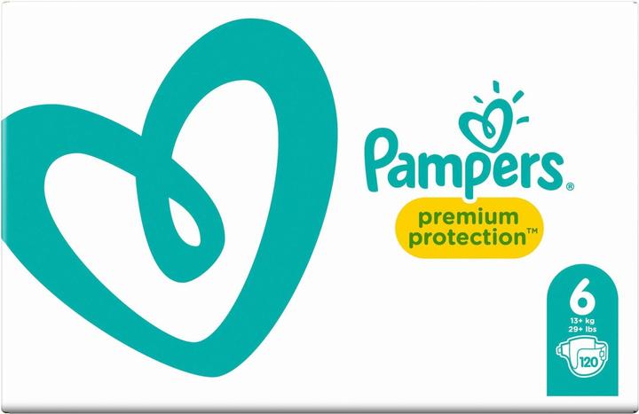Produktbild Pampers Premium Protection (Gr. 6, Monatsbox, 120 Stück)