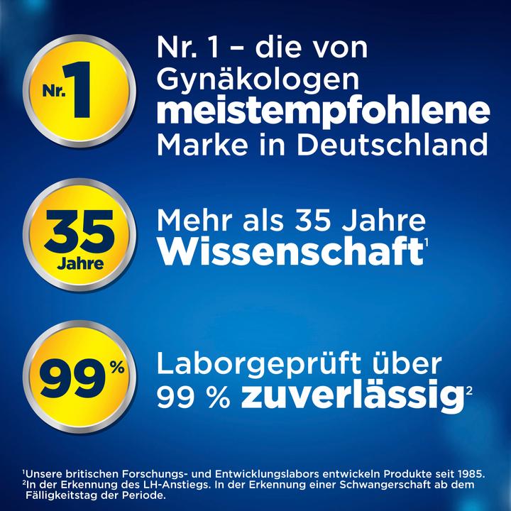 Energy Label Clearblue Ultra Früh (1 x)