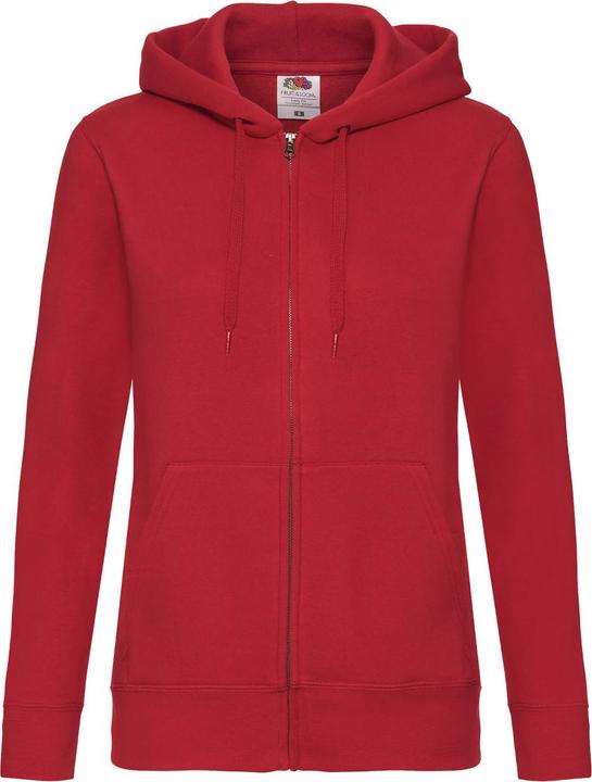 Fruit of the Loom Premium Hoodie mit durchgehendem Reissverschluss