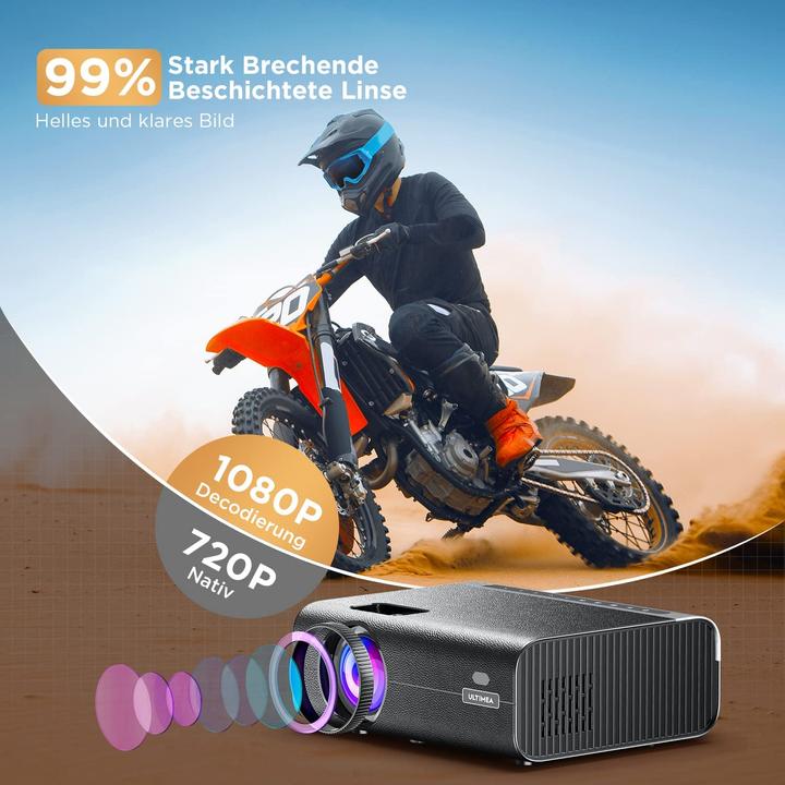 Produktbild Ultimea Mini Beamer, 8000 Lumen