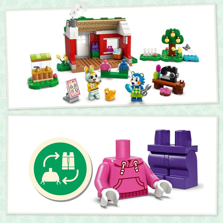 Produktbild LEGO Die Schneiderei der Schneiderschwestern (77055, LEGO Animal Crossing)