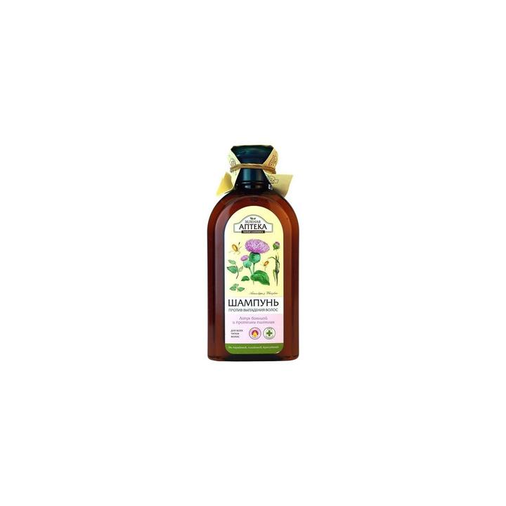 Produktbild Schubiger Green Pharmacy Burdock & Wheat Proteins Shampoo 350ml (350 ml, Flüssiges Shampoo)