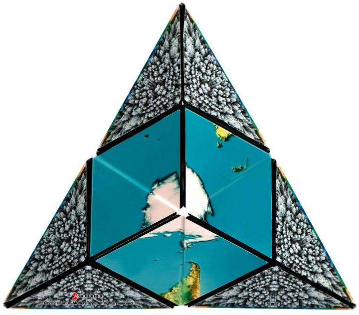 Actual product image Shashibo Cube Earth (Multilingual)
