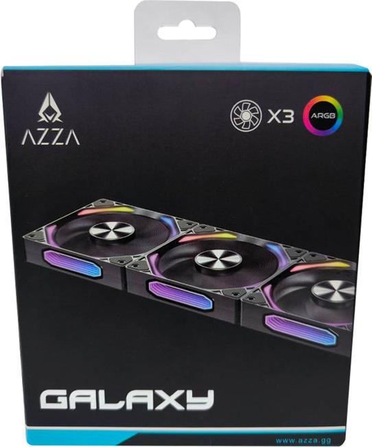 Produktbild Azza FAN Galaxy SET3 120mm PWM (120 mm, 3 x)