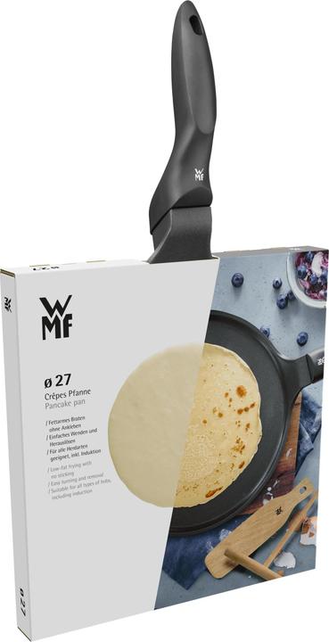 Produktbild WMF Pfanne Pfannkuchen-Pfanne Crepespfanne 27cm Induktion Aluguss beschichtet (27 cm, Crêpe Pfanne, Aluminiumguss)