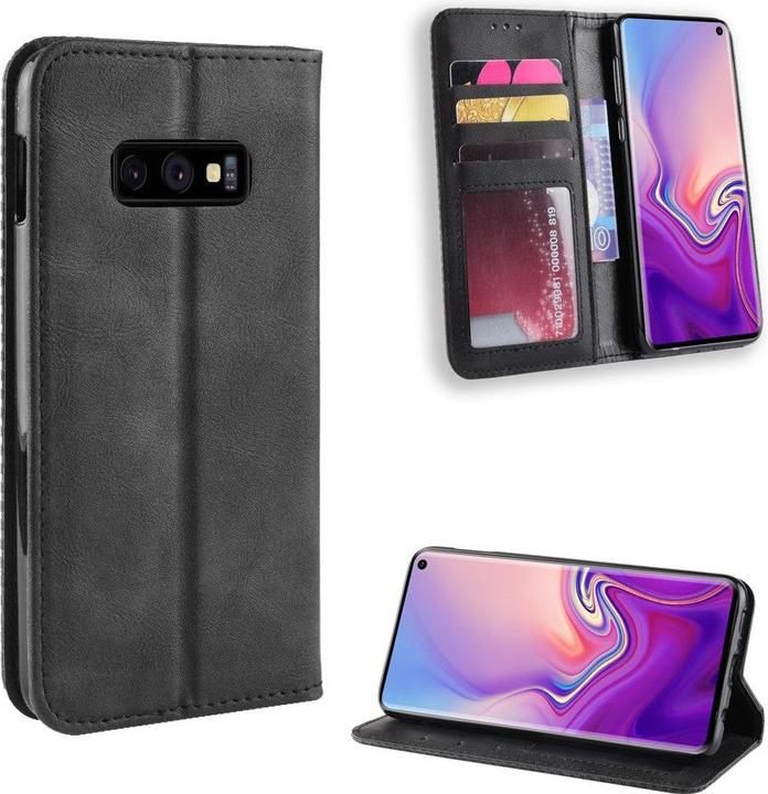 Immagine prodotto Cover-Discount Galaxy S10e - Stand Flip Case Cover nera (Samsung Galaxy S10e)