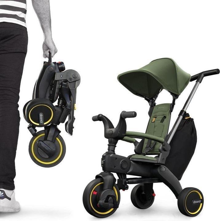 Produktbild Doona Liki Trike S3 5in1 - folding tricycle Desert Green