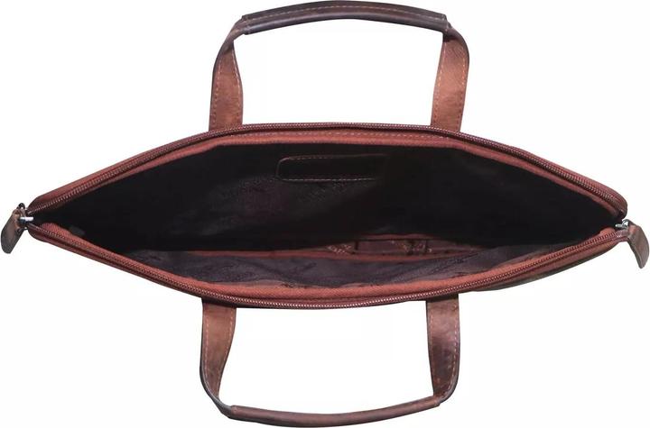 Produktbild Greenwood Laptoptasche Business-/Schultasche 17 Zoll Echtleder Fred Sandel No.5 (17")