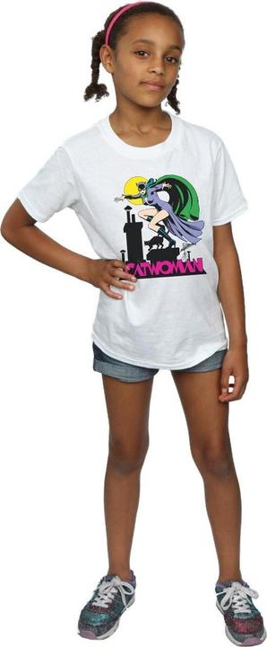 Produktbild Catwoman Text Logo TShirt Mädchen (140, 146)