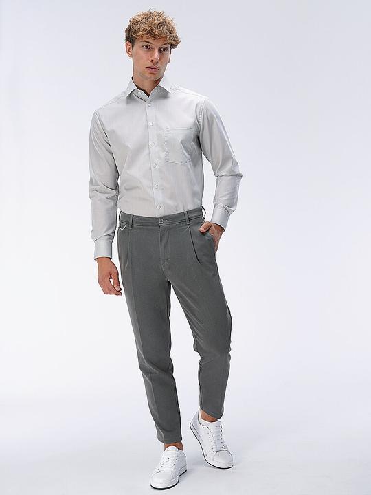 Immagine prodotto Olymp Camicia Luxor grey/ New Kent 1/1 arm Chambray Gr.44 (44)