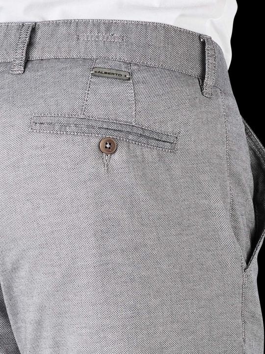 Actual product image Alberto Lou Pant Smart Cotton grey melange (W44/L34)