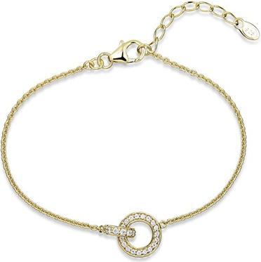 Silver Cat Vergoldetes Damenarmband mit kubischem Zirkonia Sc542