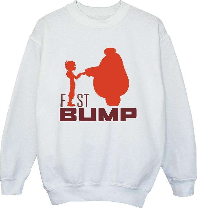 Disney Big Hero 6 Baymax Fist Bump Cutout Sweatshirt Jungen