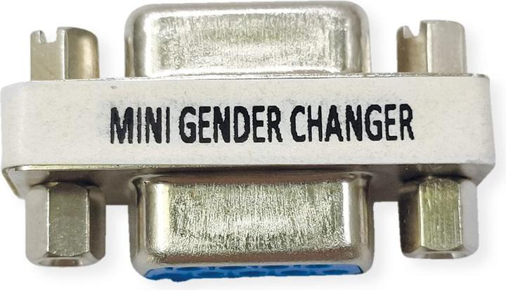 Produktbild Value Mini Gender Changer, DB9 BU/BU (0.02 m)