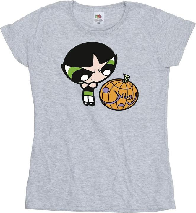 The Powerpuff Girls Girls Buttercup Pumpkin TShirt (L)