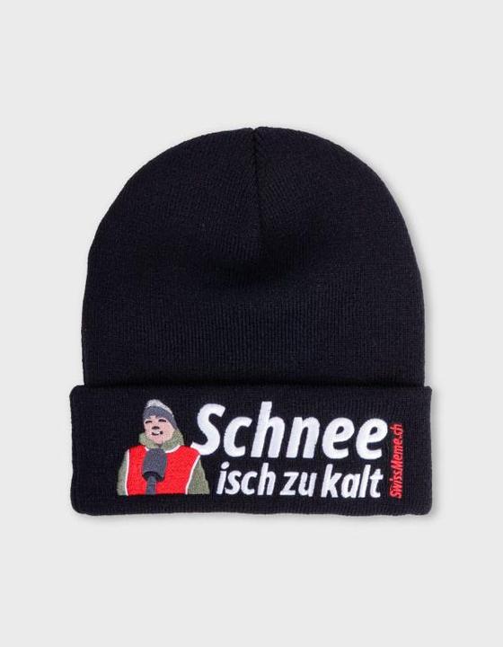 SwissMeme Schnee isch zu kalt Beanie