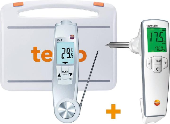 Actual product image Testo Deep-frying oil temperature set