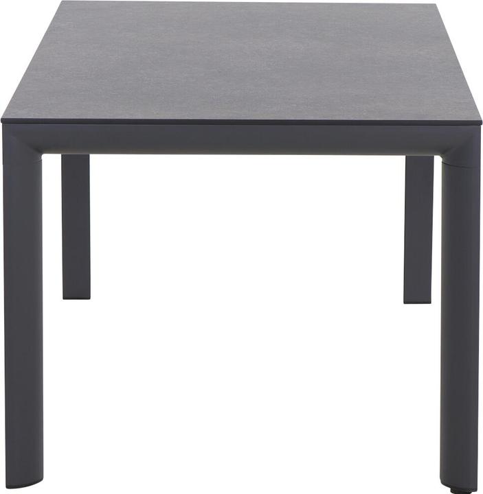Actual product image Siena Garden Silva Dining Tisch 160x90cm matt anthrazit / HPL titan (160 cm)