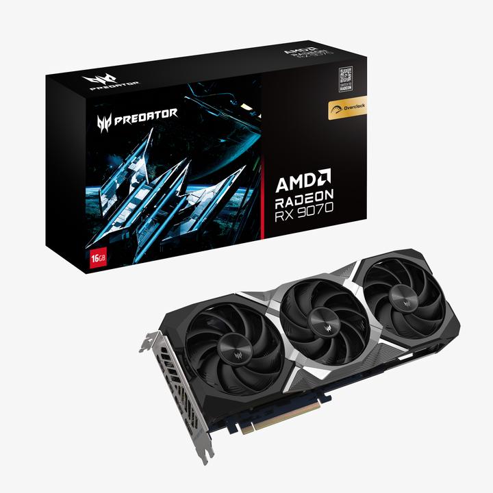 Acer Predator BiFrost Radeon RX 9070 OC (16 GB)