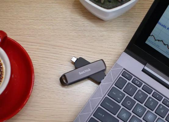 Actual product image SanDisk Extreme PRO Dual Drive (1000 GB, USB-C, USB-A)