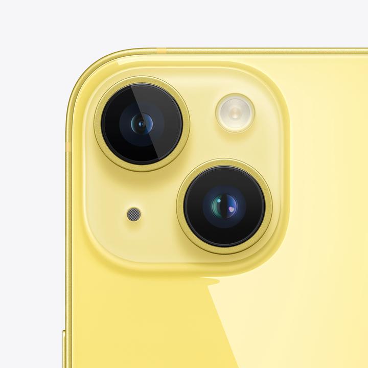 Produktbild Apple iPhone 14 (256 GB, Yellow, 6.10", SIM + eSIM, 12 Mpx, 5G)