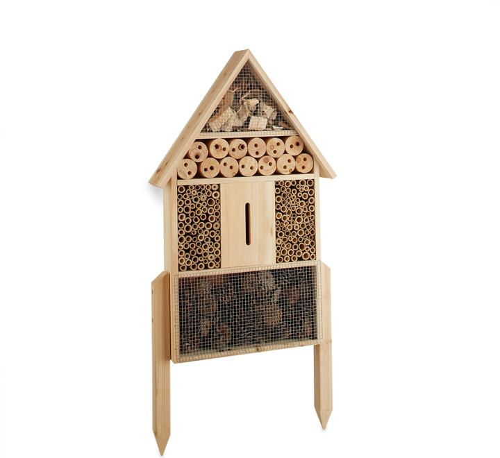 Actual product image Relaxdays Insect Hotel (Ladybirds, Lacewings, Bee, Wild bees, Butterflies)