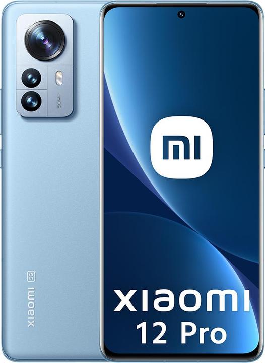 Productafbeelding Xiaomi 12 Pro 5G (256 GB, Blauw, 6.73", Dubbele SIM, 50 Mpx, 5G)