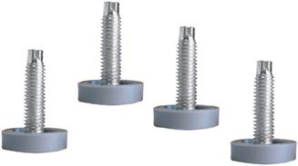 Actual product image Middle Atlantic LF-ISO Rack Accessories Shelf Feet
