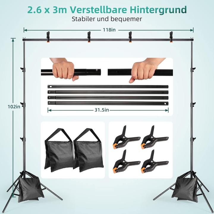 Produktbild FGen Softbox Fotostudio-Set