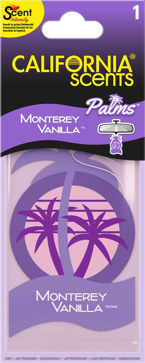 Produktbild California Scents Lufterfrischer Palms Monterey Vanilla 1 pcs.