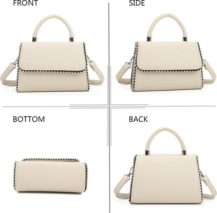 Actual product image Gallantry Elegancy handbag with studs (15 l)