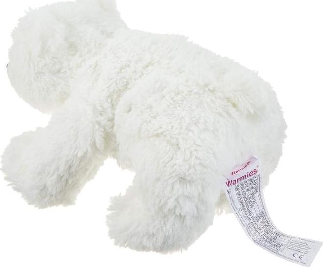 Produktbild Warmies Beddy Bear Wärme Stofftier Eisbär (30 cm)