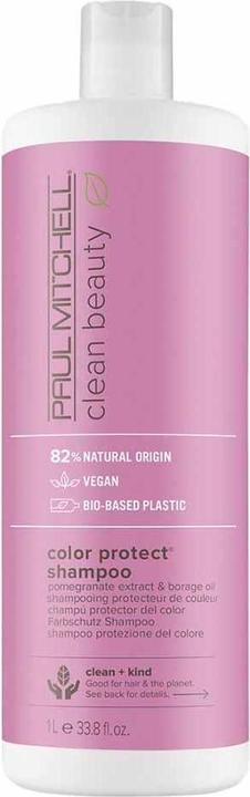 Produktbild Paul Mitchell Clean Beauty Color Protect Shampoo 1000 ml (1000 ml, Flüssiges Shampoo)