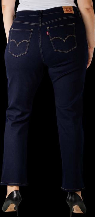 Actual product image Levis 724 Jeans High Rise Straight Plus Size cast shadow (W40/L32)