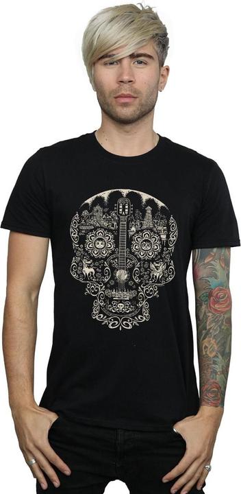 Immagine prodotto Disney Coco Skull Mono Pattern Maglietta Uomo (M)
