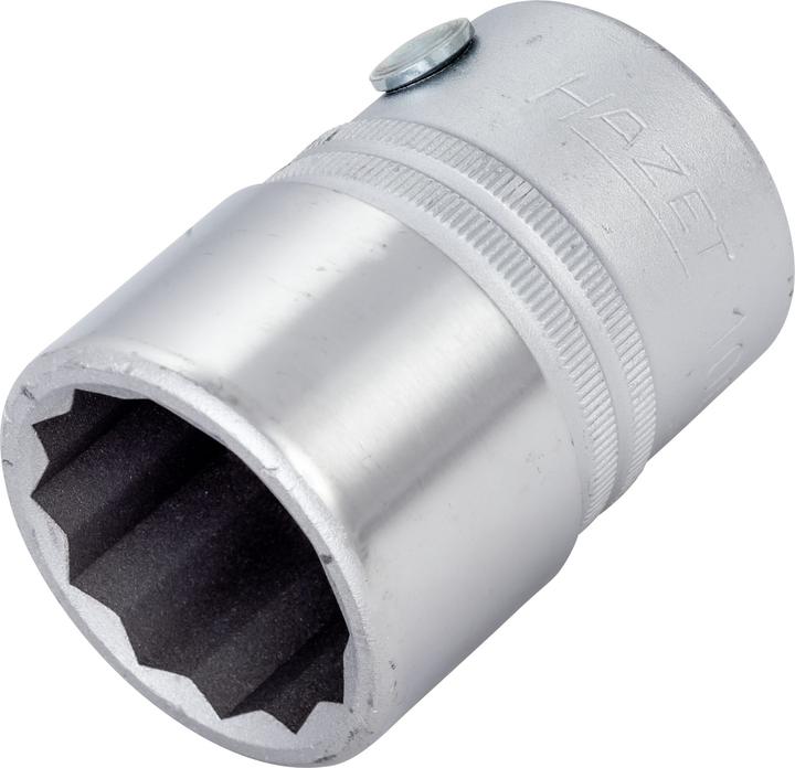 Produktbild HAZET Steckschlüsseleinsatz ∙ Doppelsechskant 1000Z-27 ∙ Vierkant20 mm (3/4 Zoll) ∙ Aussen Doppel-Se… (27 mm)