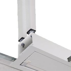 Projecta Support plafond pour Master Electrol 100 cm (aluminium) (Support mural / plafond)