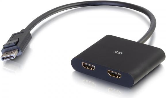 C2G Mini-DisplayPort(TM) 1.2 auf Dual-HDMI(R) MST Hub