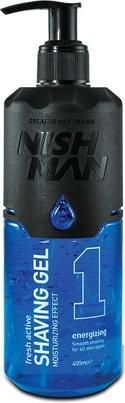 Nishman Shaving Gel Fresh Active Energizing 400ml