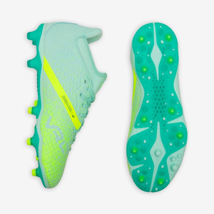 Image du produit Kipsta Chaussures de football enfant a lacets viralto iii mg/ag ice peppermint (38)