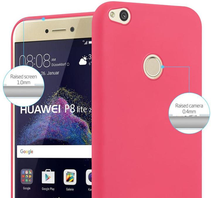 Actual product image Cadorabo TPU Candy Cover (Huawei P8 Lite (2017), Huawei P9 Lite (2017))