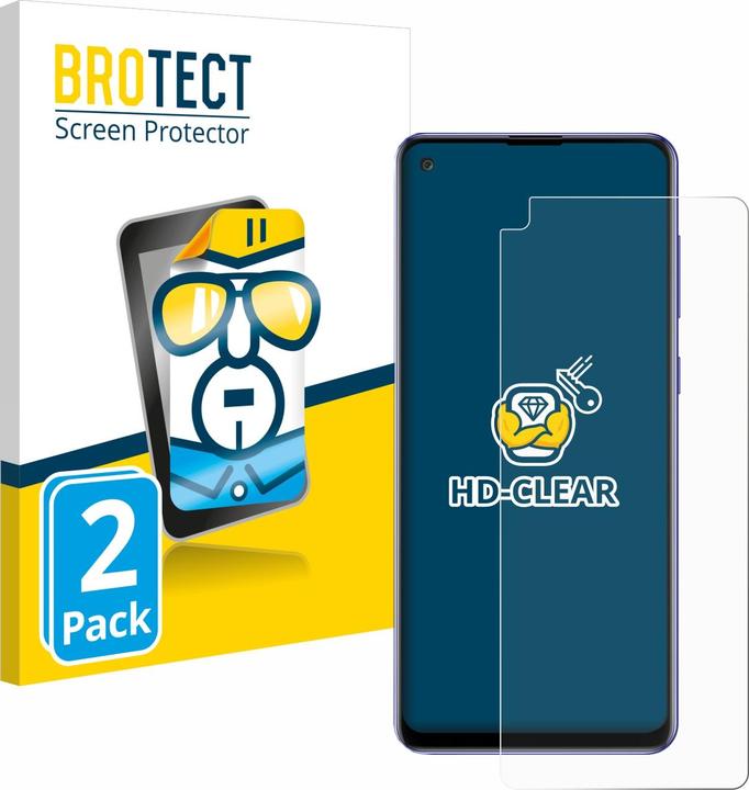 Produktbild BROTECT Schutzfolie Displayschutz Klar (2 Stück, Samsung Galaxy A21s)