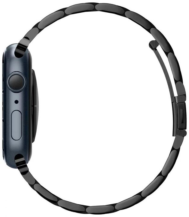 Image du produit Spigen MODERN FIT BAND Apple Watch 4 / 5 / 6 / 7 / 8 / SE (38 / 40 / 41MM) BLACK (38 mm, 40 mm, 41 mm, Acier inoxydable)