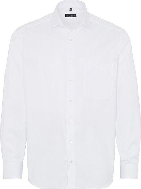 Eterna Herrenhemd COMFORT FIT Langarm Standard WEISS Gr.48 (48)