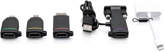 Image du produit C2G C2G29887 (USB-C, VGA, Mini DP, Lightning, USB-A)