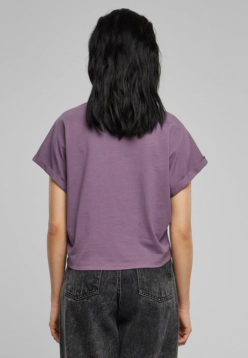 Actual product image Urban Classics Ladies Short Pigment Dye Cut On Sleeve Tee (XL)